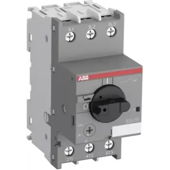 ABB MS116-20 interruttore di protezione motore, 16-20 A, 3 poli, 690 V AC, 50 kA, morsetti a vite
