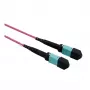 VALUE cavo trunk MPO 50/125µm OM4, MPO/MPO, tipo A, viola, 15 m