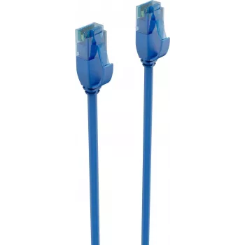 ShiverPeaks BASIC-S cavo patch slim Cat.6 U/UTP, 5m, blu