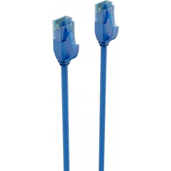 shiverpeaks BS08-22021 Cavo patch Cat.6 U/UTP Slim, 1 m, blu