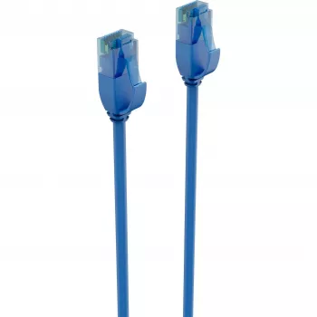 ShiverPeaks BASIC S- cavo patch slim Cat.6 U/UTP 3m blu