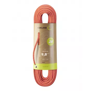 Edelrid Heron Eco Dry 9.8 mm 70 m corda dinamica da arrampicata - Fire