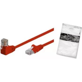 shiverpeaks BS08-64074 Cavo patch Cat.6 S/FTP PIMF angolato-dritto, 10 m, rosso