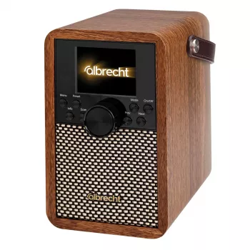 Albrecht DR 710 radio DAB+/FM con ASA e batteria ricaricabile integrata