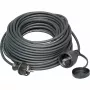 KOPP ELEKTROTECHNIK prolunga in gomma per carichi pesanti 25 m, Schuko, H07RN-F, IP44, 16 A, nero