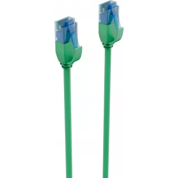 ShiverPeaks BASIC-S cavo patch slim Cat.6 U/UTP, 5,0 m, verde