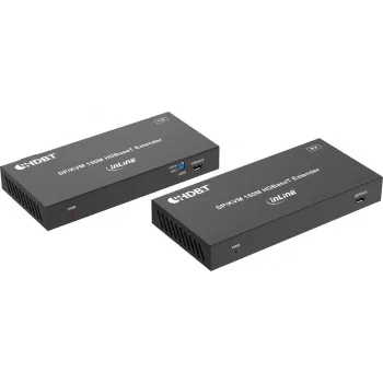 InLine® KVM Extender, DP 4K/60Hz, HDBaseT, 100 m, set (57885N)