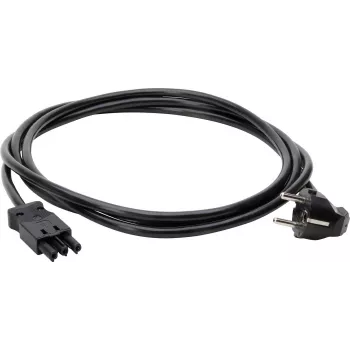Kopp Cavo di alimentazione angolare Schuko GST18i3 3 m 3G1,5mm² H05VV-F nero