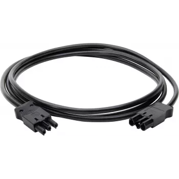 Kopp Cavo di collegamento compatibile con sistema a innesto GST, M/M, 1,5 mm², 3 m, nero