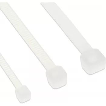InLine® Fascette per cavi 200 mm x 4,8 mm, naturale, 100 pezzi