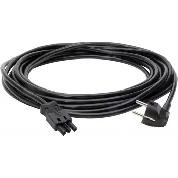 Kopp Prolunga 10 m con spina Schuko e presa GST18i3, 1,5 mm², nero