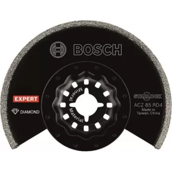 Bosch 2608902057 lama diamantata multiuso a segmenti ACZ 85 RD4, 85 mm, Starlock, per rimuovere malta per fughe e malta