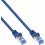 INLINE B-72633B cavo patch Cat.6A S/FTP LSZH, CCA, blu, 0,30 m, confezione da 150 pz.