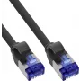 INLINE B-74914S confezione da 100 pz. cavo patch Slim Cat.6A S/FTP LSZH, 1,5 m, nero