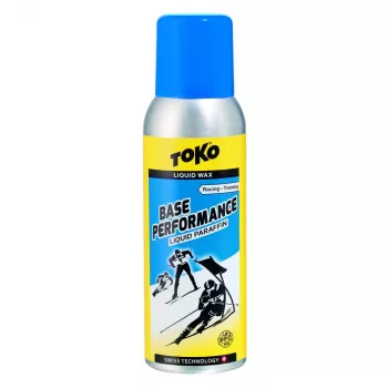 TOKO Base Performance paraffina liquida blu cera da sci 125 ml - condizioni di freddo