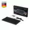 Perixx PERIBOARD-326 DE tastiera USB illuminata, con filo, nero