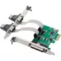 InLine® scheda di interfaccia PCIe, 2x RS-232 + 1x porta parallela