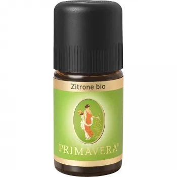 PRIMAVERA olio bio di limone 5 ml - aroma naturale 100% puro per aromaterapia