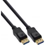 InLine® cavo DisplayPort 2.1, UHBR20 80 Gb/s, 2m, nero, contatti dorati