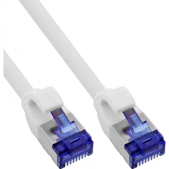 INLINE B-74914W cavo patch Slim Cat.6A S/FTP LSZH, bianco, 1,5m, confezione da 100
