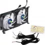 Titan TTC-SC22(A)/V2+ doppia ventola per frigorifero 92x25mm IP55 per campeggio