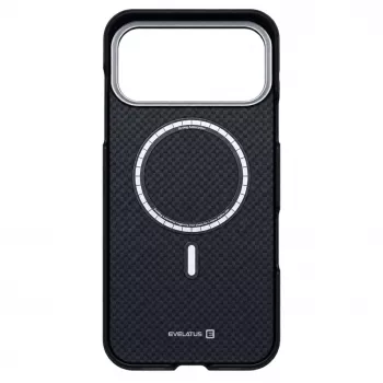 Evelatus custodia MagSafe Carbon per Apple iPhone 18 Pro Max nero