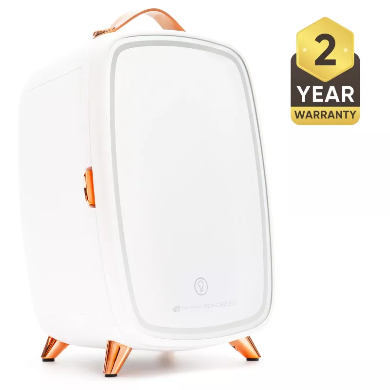 Rio FRBM-EU/1,0 frigorifero per skincare 6L con specchio LED bianco