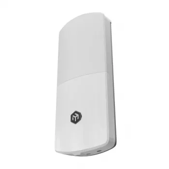 MikroTik FTC21-UPS convertitore di media fibra-rame con UPS integrato, 1x Gigabit Ethernet, 1x SFP, PoE passivo, batteria di backup, montaggio a parete