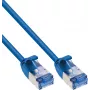 InLine® cavo patch slim, U/FTP PiMf, Cat.6A, blu, 5 m