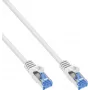 INLINE B-72601W confezione da 80 pz. cavo patch Cat.6A S/FTP LSZH, CCA, bianco, 1 m