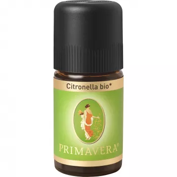 PRIMAVERA olio essenziale bio di citronella, 5 ml