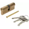 PSG 63.63535.MM serratura a cilindro doppio in ottone massiccio 35/35 ottone lucidato