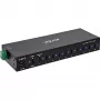 DELOCK InLine® hub industriale USB 3.2 Gen.1, USB-C, 10 porte, con alimentatore