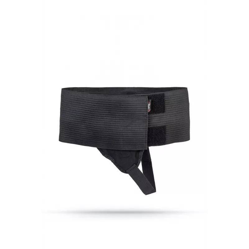 Cintura monolaterale per ernia inguinale Axilmax O-1408/CZA/XL/L REHAFUND, nero