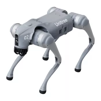 Unitree Go2 Pro Cane robot quadrupede con LiDAR 4D, fotocamera AI 4K, AI da 48 TOPS, 12 gradi di libertà, IP67, batteria da 8000 mAh, Wi-Fi 6, Bluetooth 5.2, 3,5 m/s, carico utile 5 kg