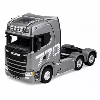 HUINA 32329 Scania 1:18 trattore stradale RC 6 canali grigio argento