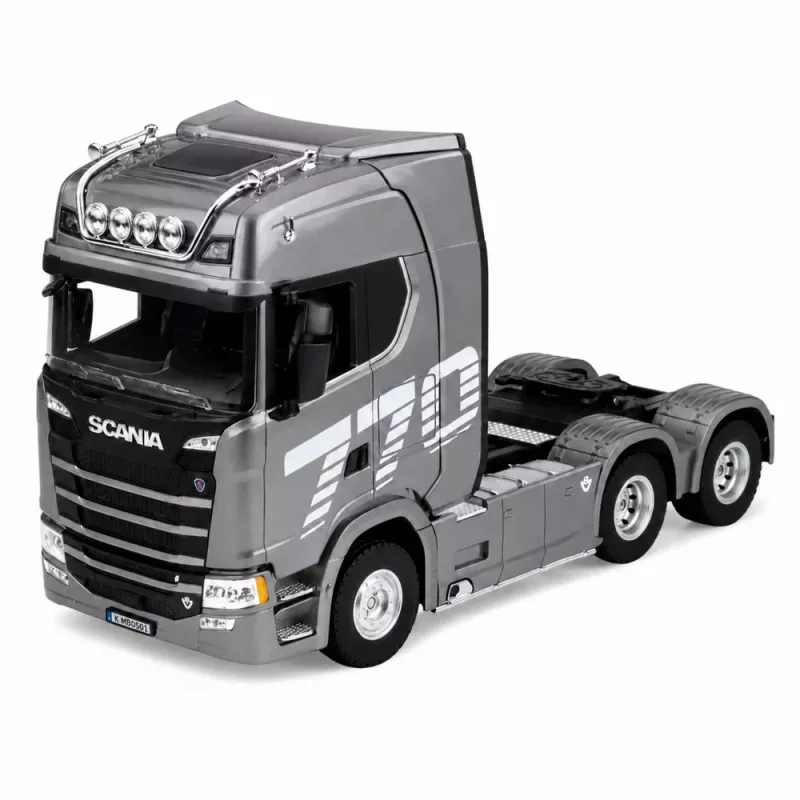 HUINA 32329 Scania 1:18 trattore stradale RC 6 canali grigio argento