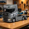 HUINA 32329 Scania 1:18 trattore stradale RC 6 canali grigio argento