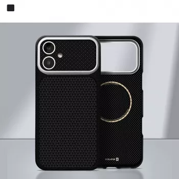 Evelatus Apple iPhone 16 Carbon Premium Edition custodia MagSafe nero