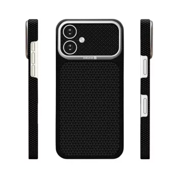 Evelatus Apple iPhone 16 Carbon Premium Edition custodia MagSafe nero