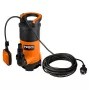 NEO TOOLS pompa sommersa per acque reflue 900W con portata 16000 l/h e interruttore a galleggiante