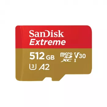 SanDisk Extreme Go A2 U3 V30 microSDXC 512GB scheda di memoria