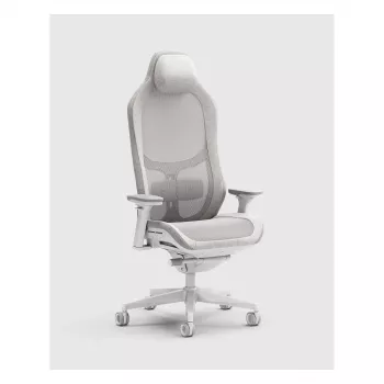 Fractal Design Refine 2 Mesh Light sedia gaming, grigio chiaro/bianco