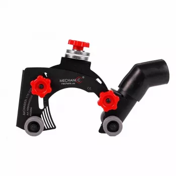 DISTAR accessorio fresa per legno per smerigliatrice angolare 115mm-125mm con cappa di aspirazione polvere