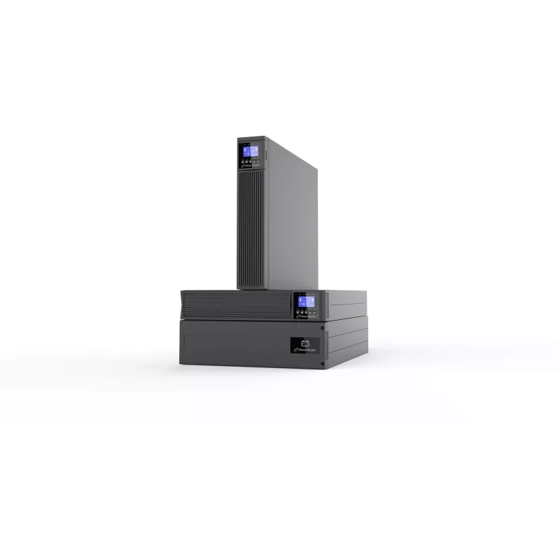 PowerWalker VFI 6000 ICT IoT 6000 VA 5400 W UPS online a doppia conversione con modulo IoT, tower/rackmount 3U