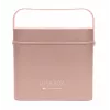 Rio CSBL-EU/1,1 valigetta cosmetici Large Lush Box – beauty box in alluminio con scomparti a ribalta e chiusure con lucchetto, nero
