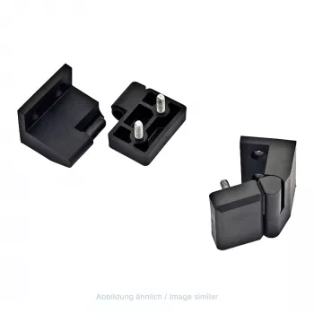 Triton RAX-MS-X21-X1 cerniera porta plug-in, sinistra, per armadi a parete e a pavimento 19