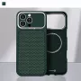 Evelatus custodia MagSafe Carbon Premium Edition per Apple iPhone 17 Pro verde