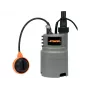 STHOR pompa per acque sporche 400W 79781 - pompa sommersa, 7500 L/h, prevalenza 5m, interruttore a galleggiante, cavo 10m