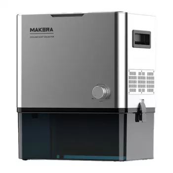 MAKERA separatore di polvere a ciclone – aspiratore ad alta efficienza per aspiratori da officina, raccordi 50mm, bianco